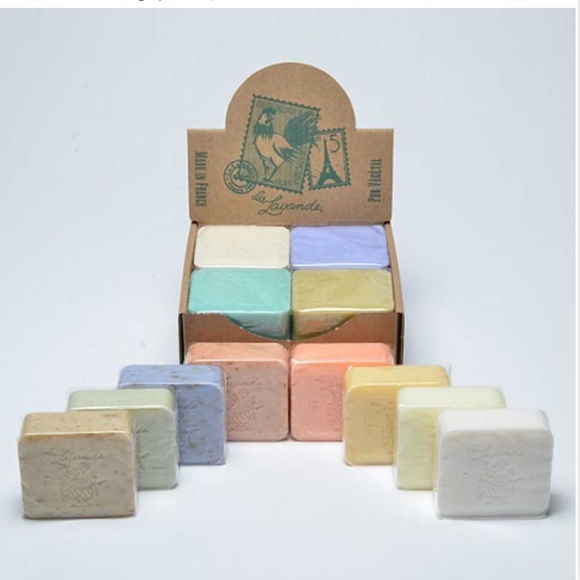 2 BARS Mint Leaf  Soap Triple Milled made in France    **TWO BARS FOR $15*** - Picture 4 of 4